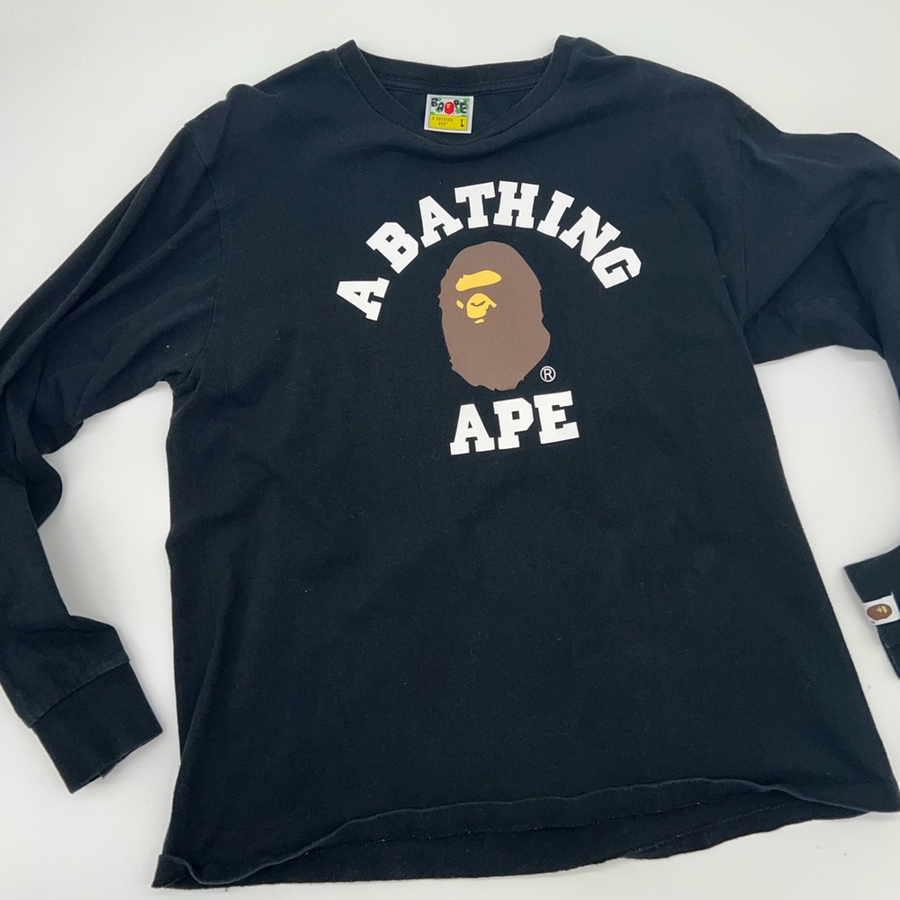Bape Long Sleeve T Shirt